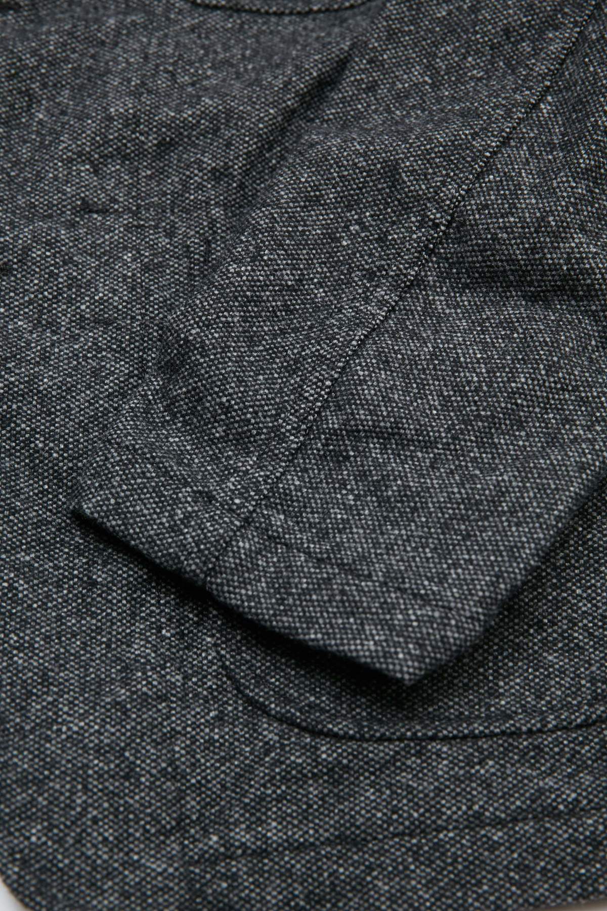Engineered Garments Wool Homespun Bedford Jacket - Grey | Garmentory