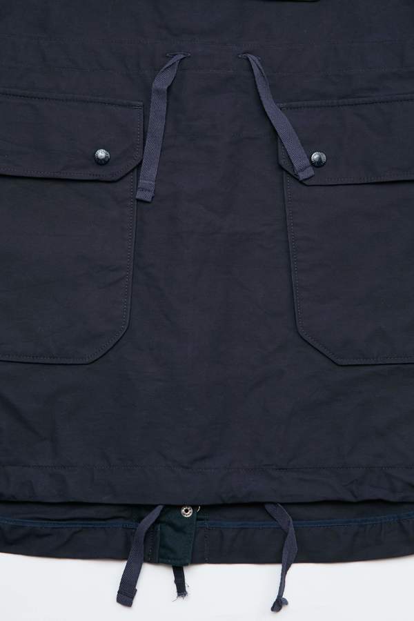 Engineered Garments Cotton Double Cloth Over Parka - Dark Navy