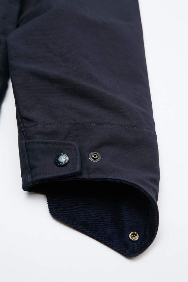 Engineered Garments Cotton Double Cloth Over Parka - Dark Navy