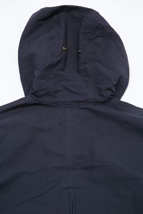Engineered Garments Cotton Double Cloth Over Parka - Dark Navy