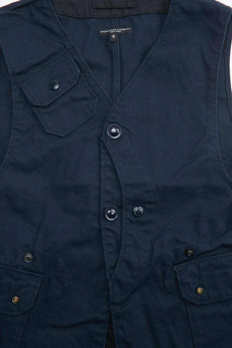 ENGINEERED GARMENTS Upland Vest サイズ S Engineered Garments Upland Vest - Dark Navy | Garmentory
