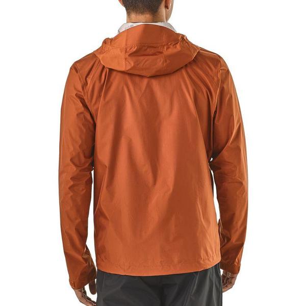 patagonia torrentshell pullover copper ore