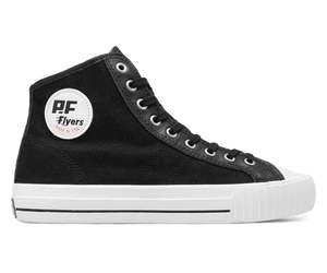 pf flyers white high top