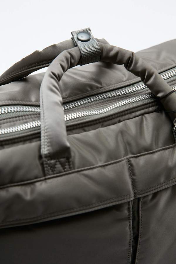 バッグ PORTER / TANKER silver 3way bag Porter-Yoshida & Co Tanker 3Way Overnighter Briefcase - Silver