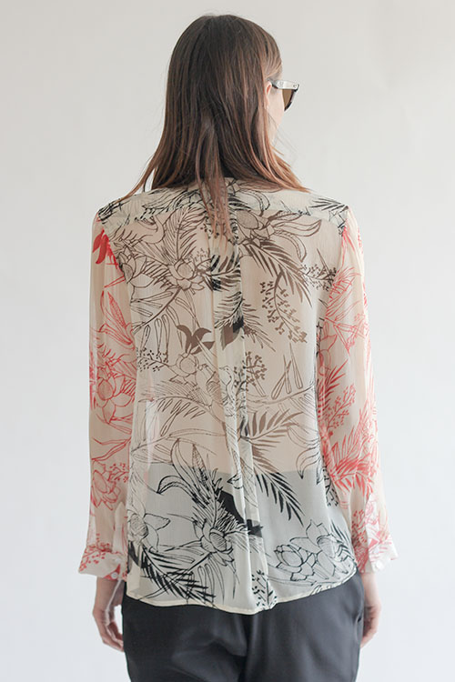 Heidi merrick Red Tail Blouse Heidi merrick Red Tail Blouse