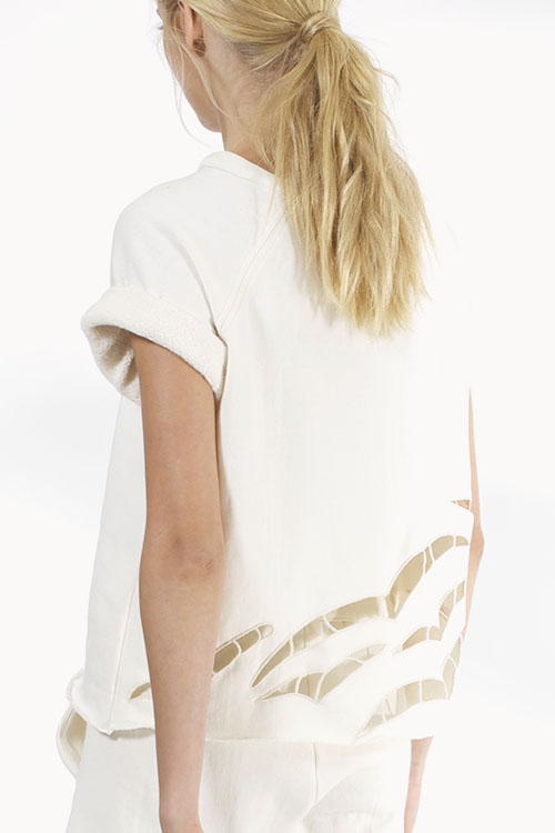 Heidi Merrick Flock Top Heidi Merrick Flock Top