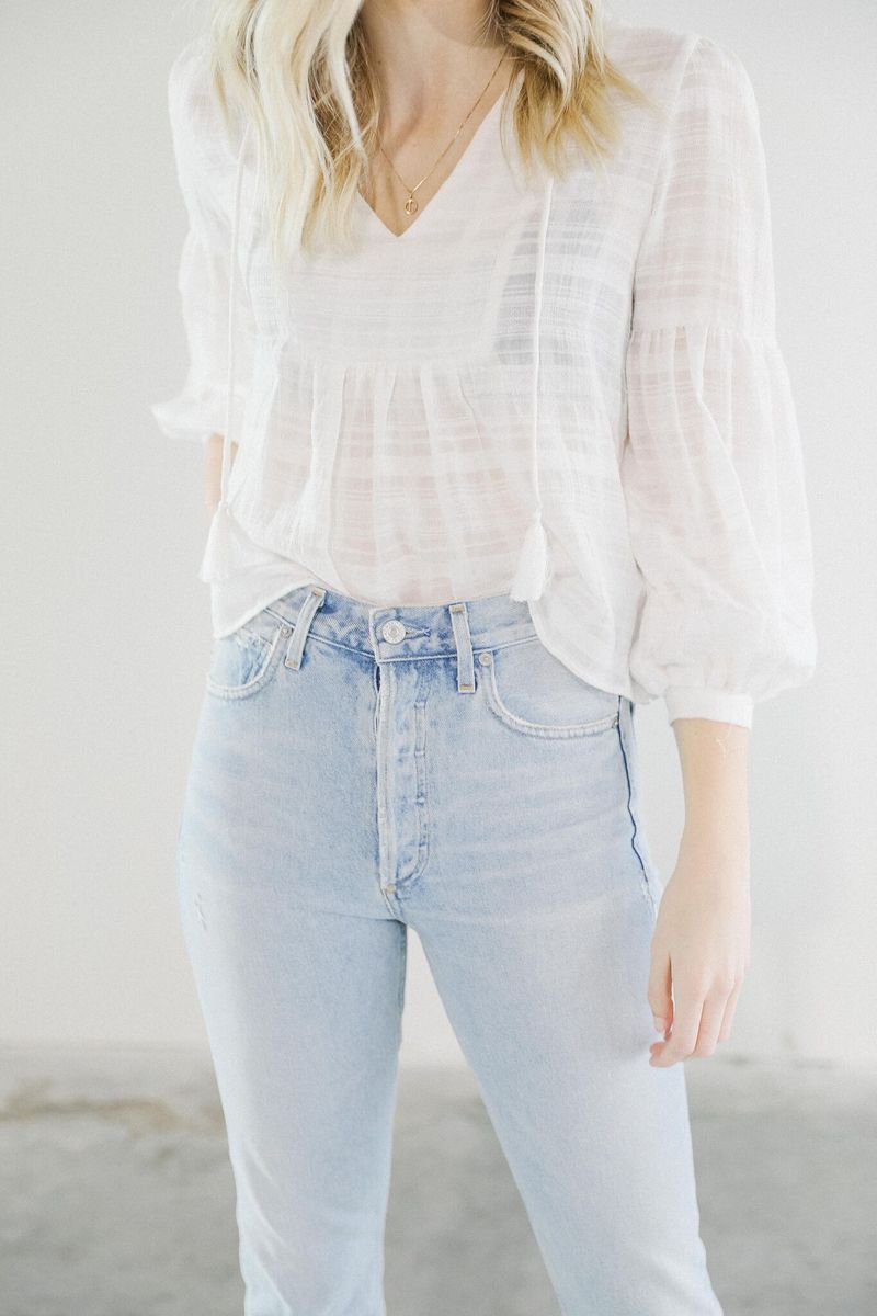 Rue Stiic Memphis Blouse - White