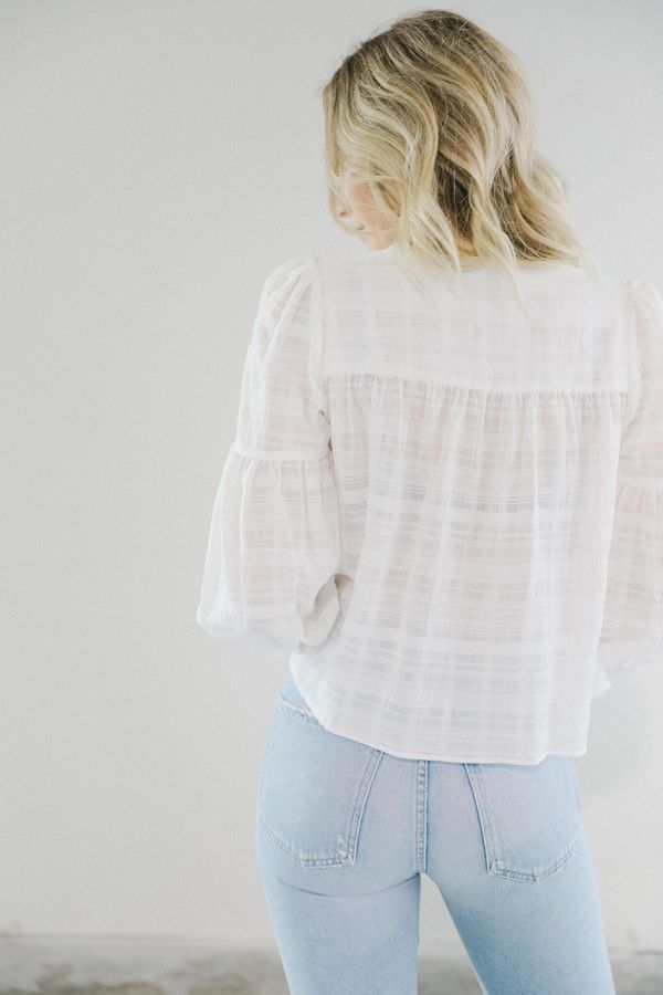 Rue Stiic Memphis Blouse - White