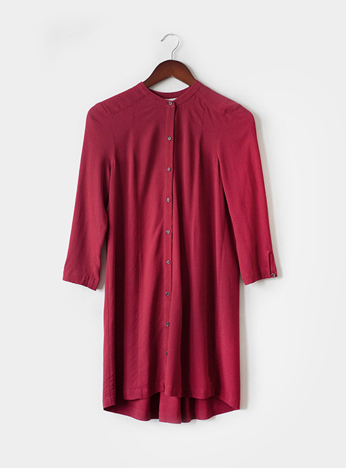 Bella Luxx Pleat Shirt Dress Bella Luxx Pleat Shirt Dress