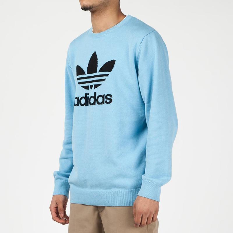 トップス adidas have a good time SUMMER KNIT L Originals x Have A Good Time Summer Knit - Clear Blue – Feature