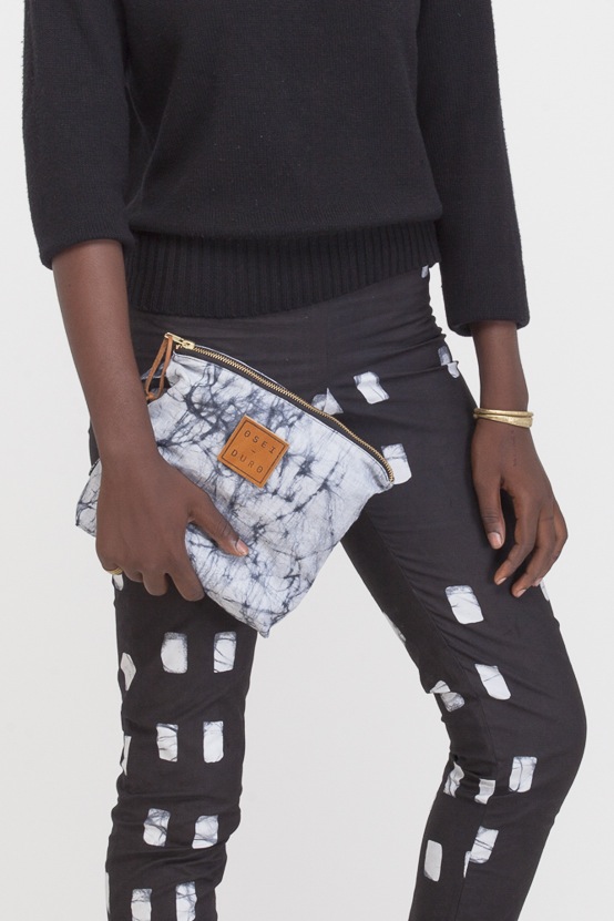 Osei-Duro Stibio Pouch in Icebreak Osei-Duro Stibio Pouch in Icebreak