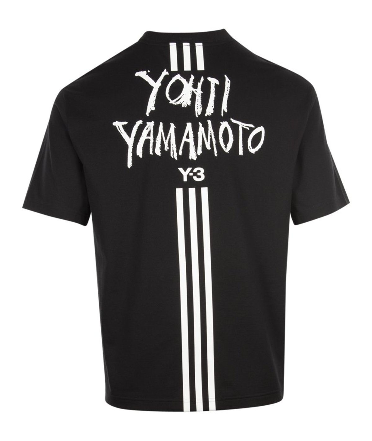 Adidas Y-3 M Signature Graphic Short Sleeve Tee - Black | Garmentory