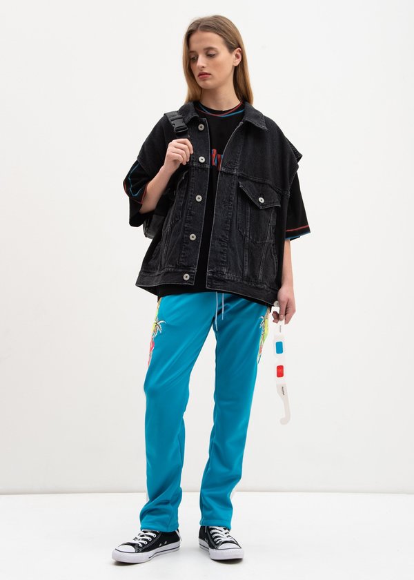 Doublet Anaglyph Hand-Painted T-Shirt - Black | Garmentory