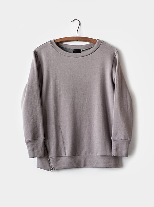 Heather Side Zip Fleece Pullover Heather Side Zip Fleece Pullover