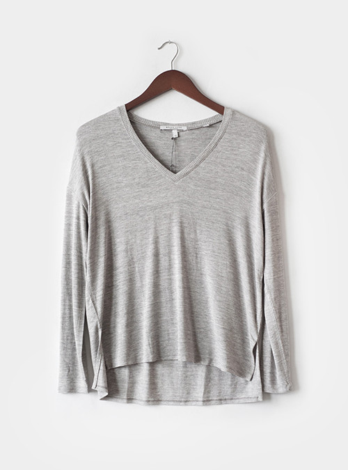 Bella Luxx Split Vneck Sweater Bella Luxx Split Vneck Sweater