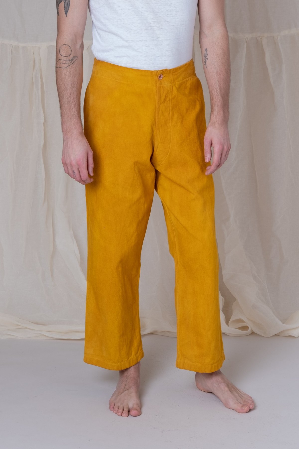 Story Mfg. British Jeans - Jackfruit Yellow - Image 1 of 5