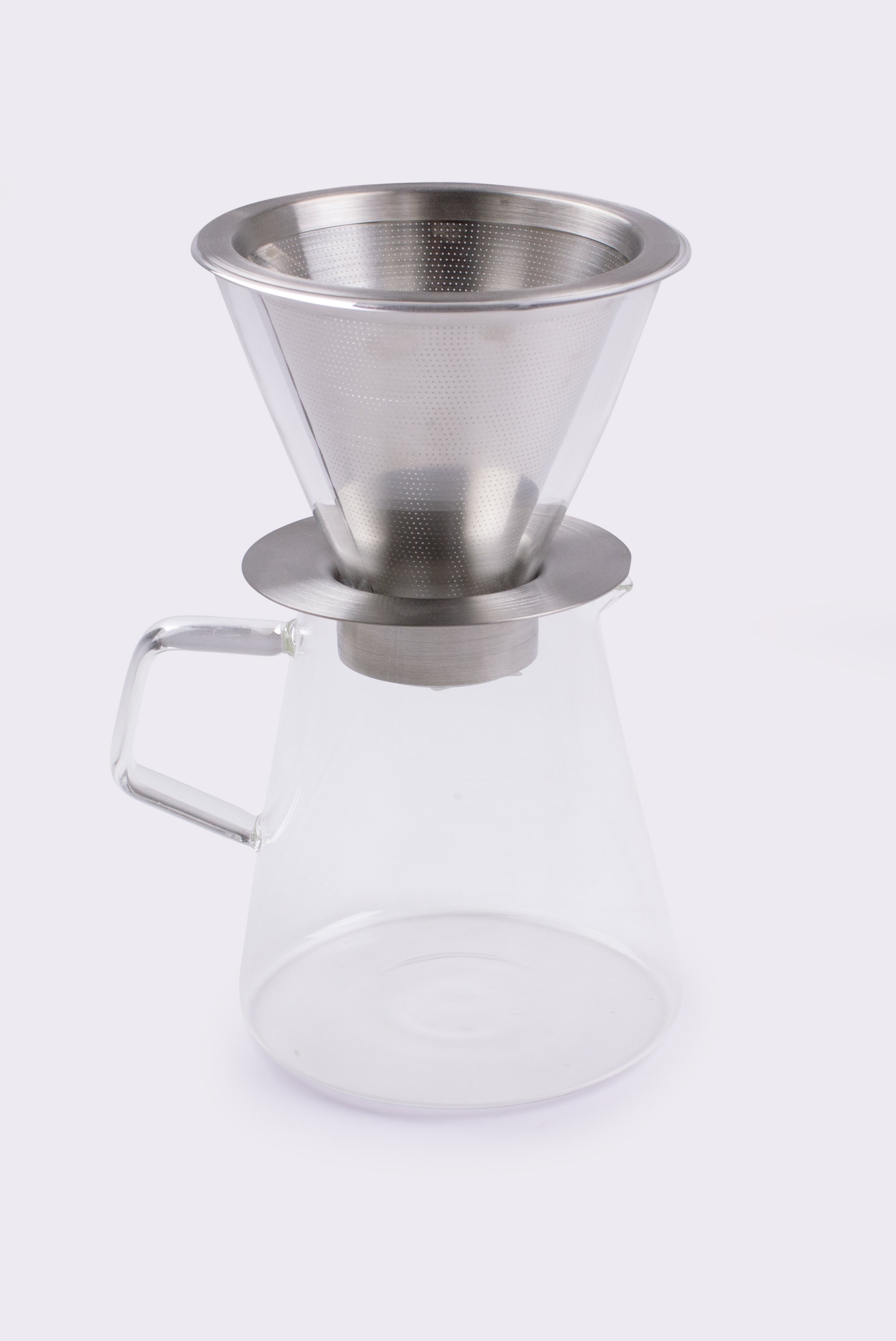 Kinto Japan Carat Coffee Dripper and Pot with Lid Garmentory