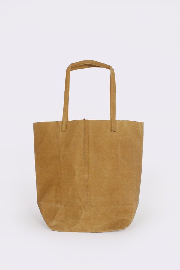 Kazumi Takigawa Funagata 002 Waxed Canvas Bag | Garmentory