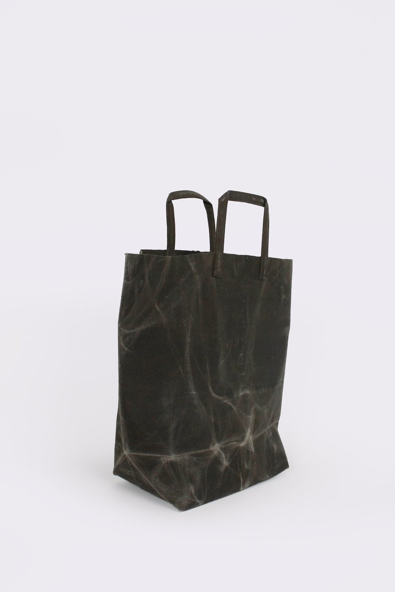 Kazumi Takigawa Funagata 003 Waxed Canvas Bag | Garmentory