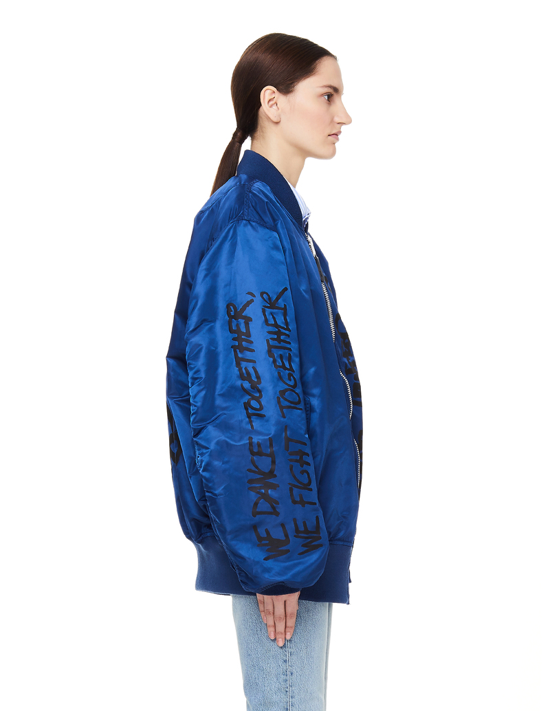 vetements 21AW bomber jacket size xs 極美品 X Alpha Industries Oversized Reversible Bomber by Vetements