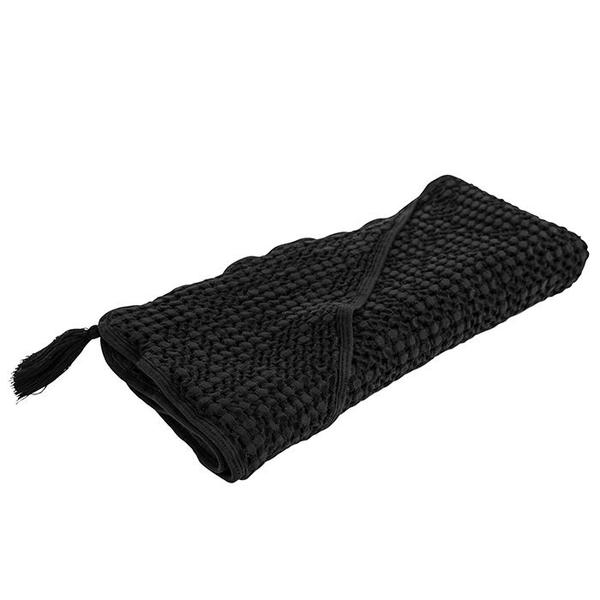 Kids Moumout Paris Sybel Bee Hooded Towel - Ink Black Kids Moumout Paris Sybel Bee Hooded Towel - Ink Black