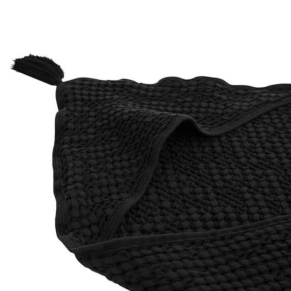 Kids Moumout Paris Sybel Bee Hooded Towel - Ink Black Kids Moumout Paris Sybel Bee Hooded Towel - Ink Black