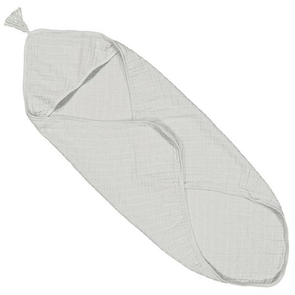 Kids Moumout Paris Sybel Muslin Hooded Towel - Almond Green Kids Moumout Paris Sybel Muslin Hooded Towel - Almond Green