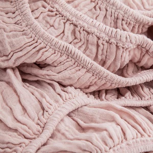 Moumout Paris Twin Bed Fitted Sheet - Nu Pink Moumout Paris Twin Bed Fitted Sheet - Nu Pink