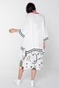 SALASAI V KNIT DRESS - WHITE LINEN KNIT - Thumbnail 5