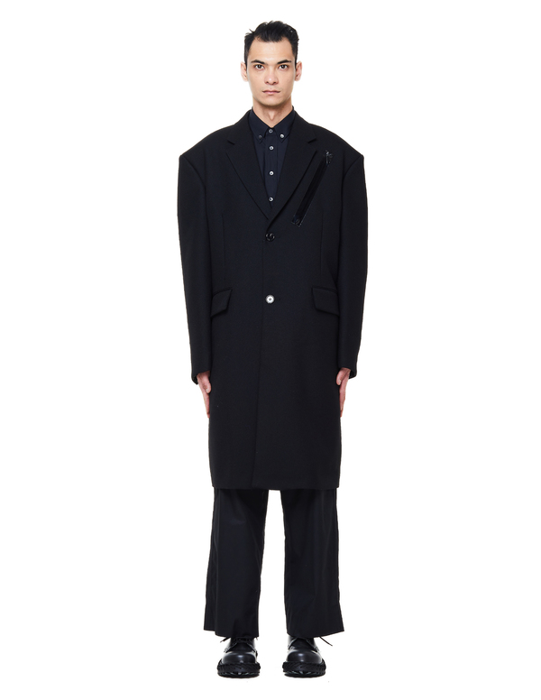 23aw raf simons double coat サイズ44超希少 RAF SIMONS】Classic double brested coat(NAVY) | AYIN