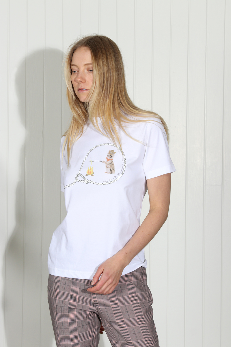 HARRISS] Organdy Regular Collar Shirt