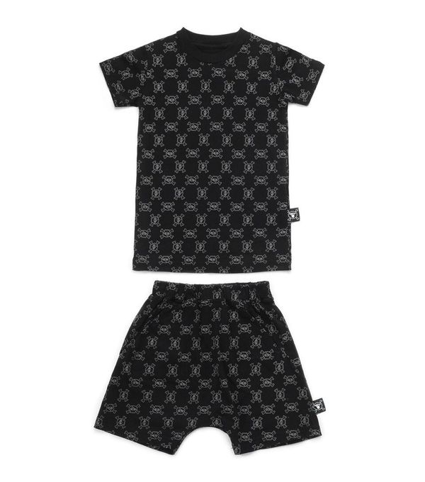 Kids Nununu Mini Skull Loungewear Set Kids Nununu Mini Skull Loungewear Set