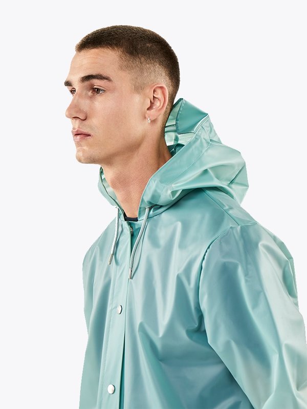 rains jacket dusty mint