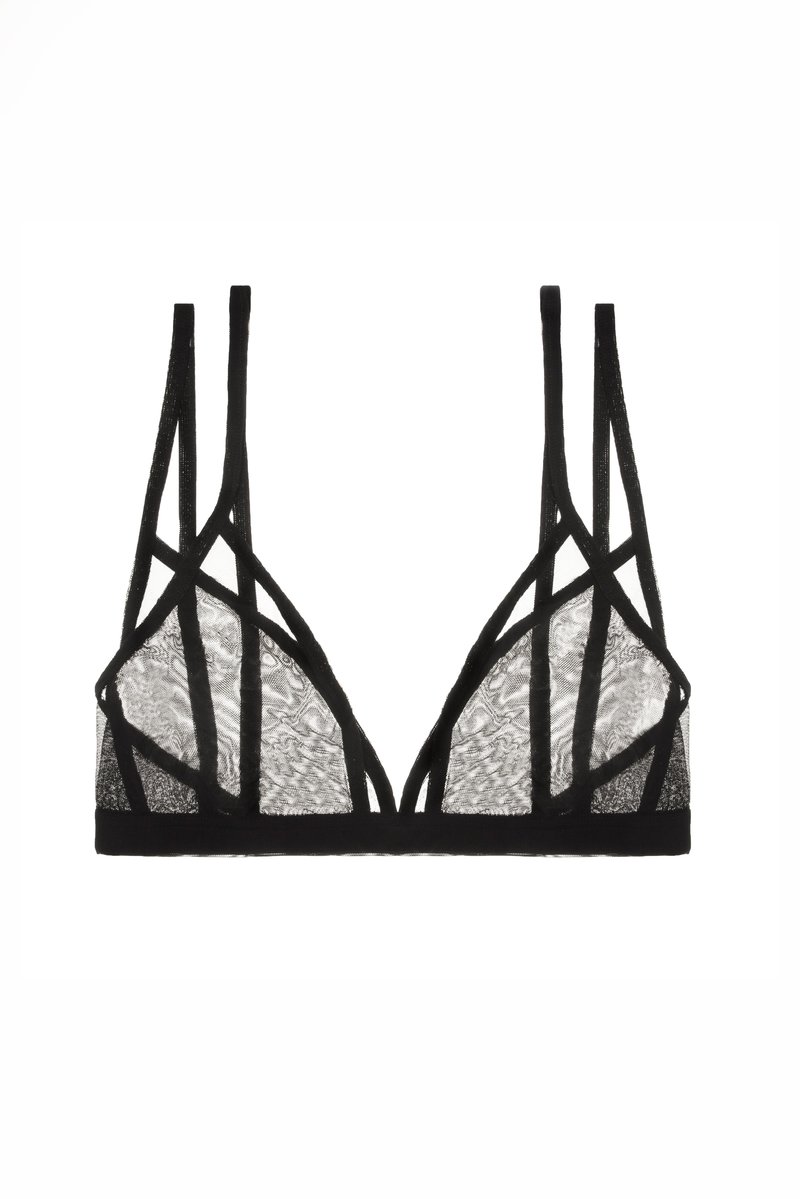 The Great Eros Canova Double Bralette - Black