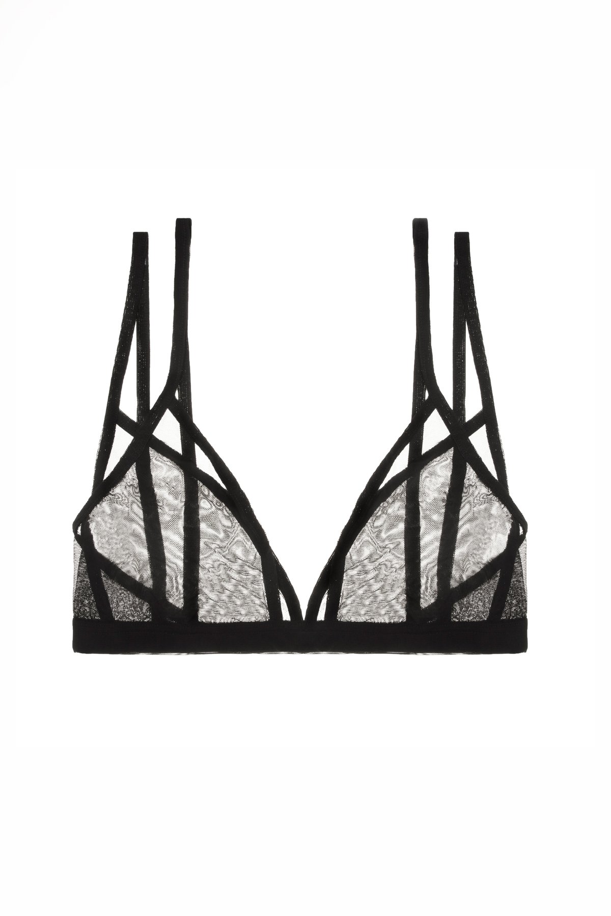 The Great Eros Canova Double Bralette - Black - Image 4 of 4