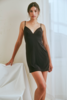 The Great Eros Lugano Slip Dress - Black - Thumbnail 1