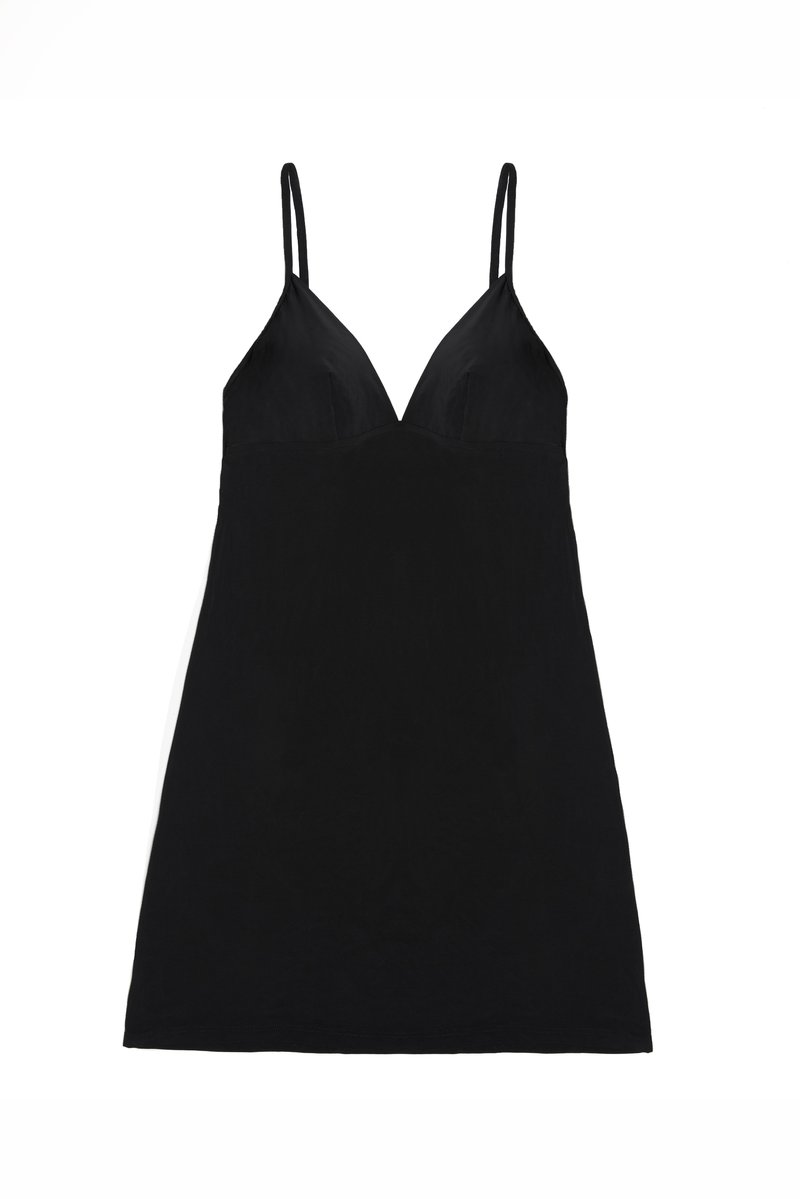The Great Eros Lugano Slip Dress - Black