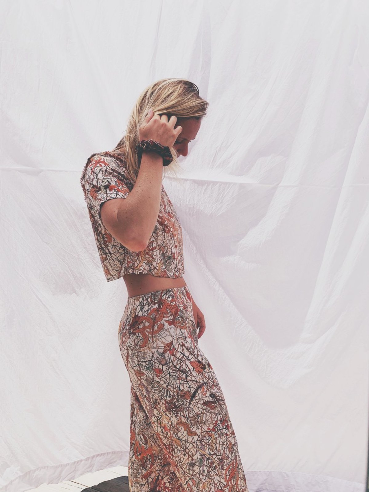 Annie Hamilton Silk Pant - Winter - Image 2 of 4