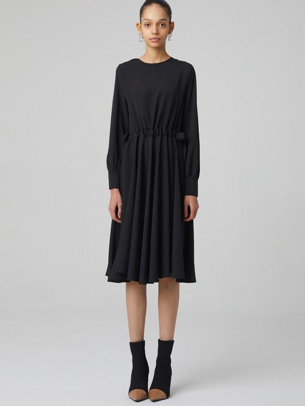 how do lilly pulitzer shift dresses fit ASTR the Label Long Sleeve Mock Neck Dress in Cream at Nordstrom, Size Medium