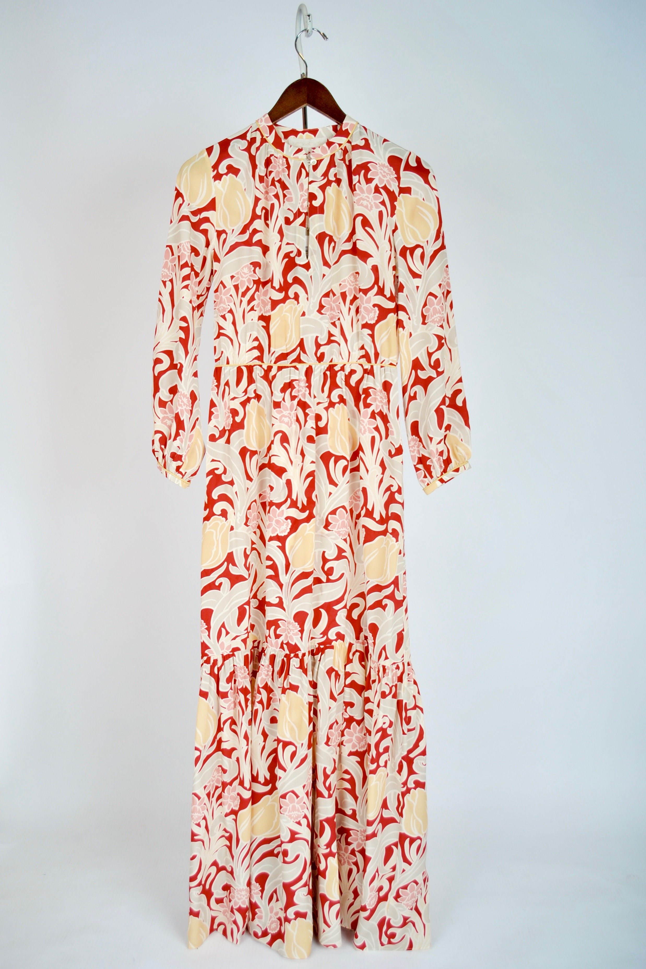 vanessa bruno silk dress Vanessa Dress - Havana - Size XS/S