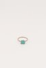Melissa Joy Manning Ring - Sterling Silver/Turquoise - Thumbnail 1