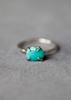Melissa Joy Manning Ring - Sterling Silver/Turquoise - Thumbnail 4