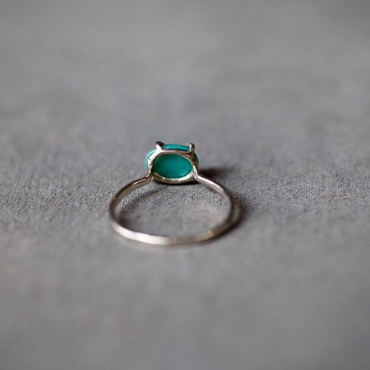 Melissa Joy Manning Ring - Sterling Silver/Turquoise - Image 6 of 7