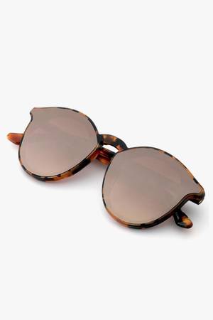 KREWE Collins Nylon in Havana Mirrored Krewe Collins Nylon - Havana | Garmentory main image 4