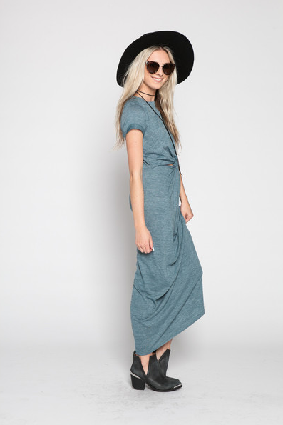 WONDERLAND HONOLULU Charli Knotted Maxi Dress WONDERLAND HONOLULU Charli Knotted Maxi Dress