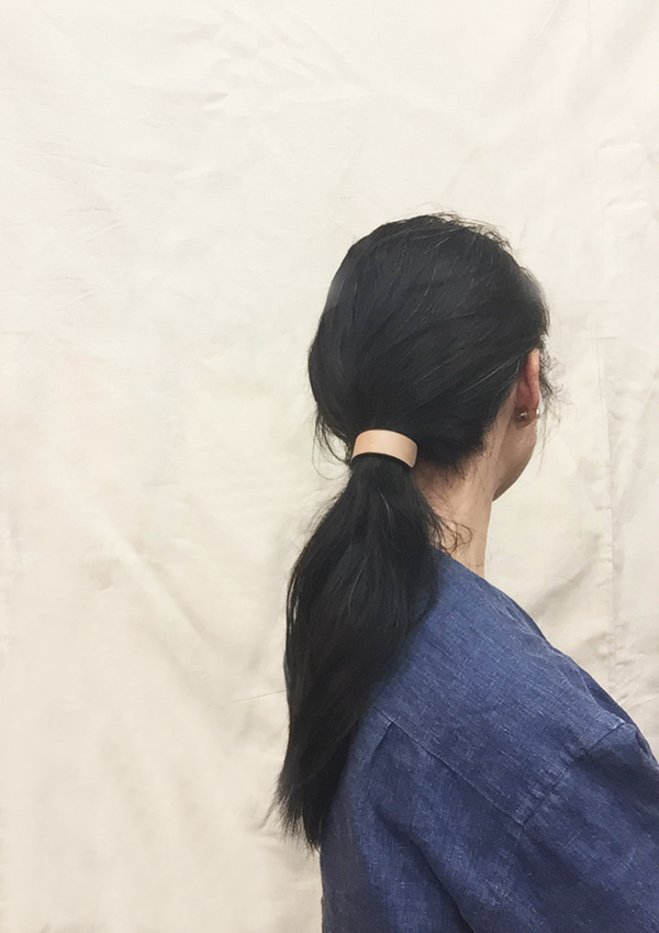 Bartleby Objects Leather Ponytail Barrette Garmentory