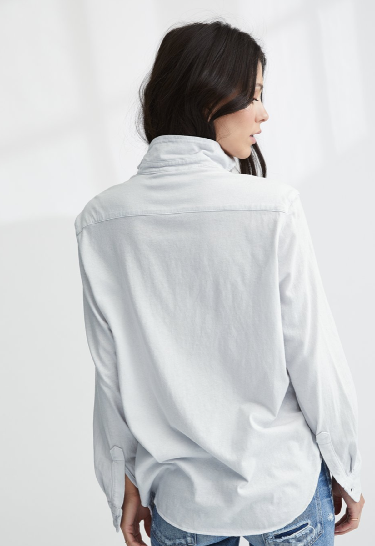 TEE LAB by FRANK & EILEEN LAB EILEEN shirt - Dirty White | Garmentory