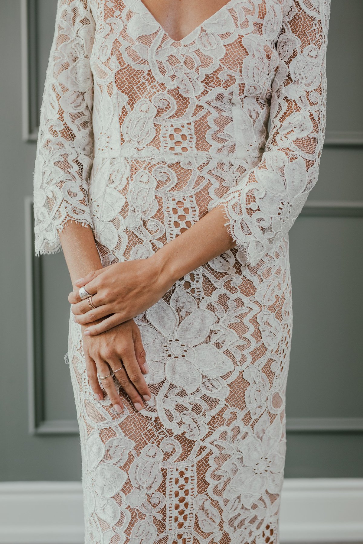 VIntage Dolce & Gabbana Lace Dress - white | Garmentory VIntage Dolce & Gabbana Lace Dress - white | Garmentory