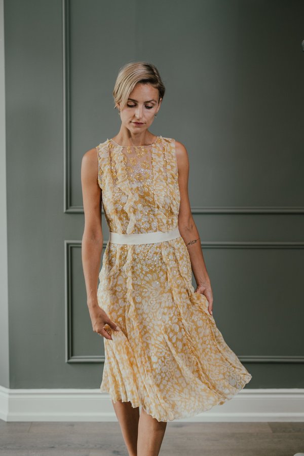 oscar de la renta gold wedding dress Buy Amarra Dress Style 88125 main image 1