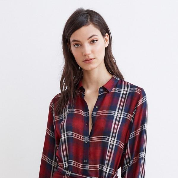 Velvet Cariana Plaid Shirt | Garmentory